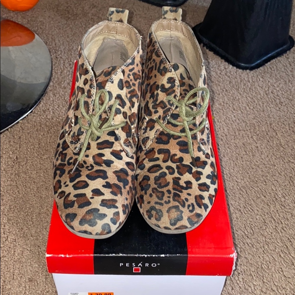 Cheetah Booties